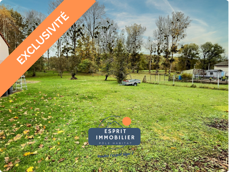 Terrain constructible de 19,72 ares situé au calme